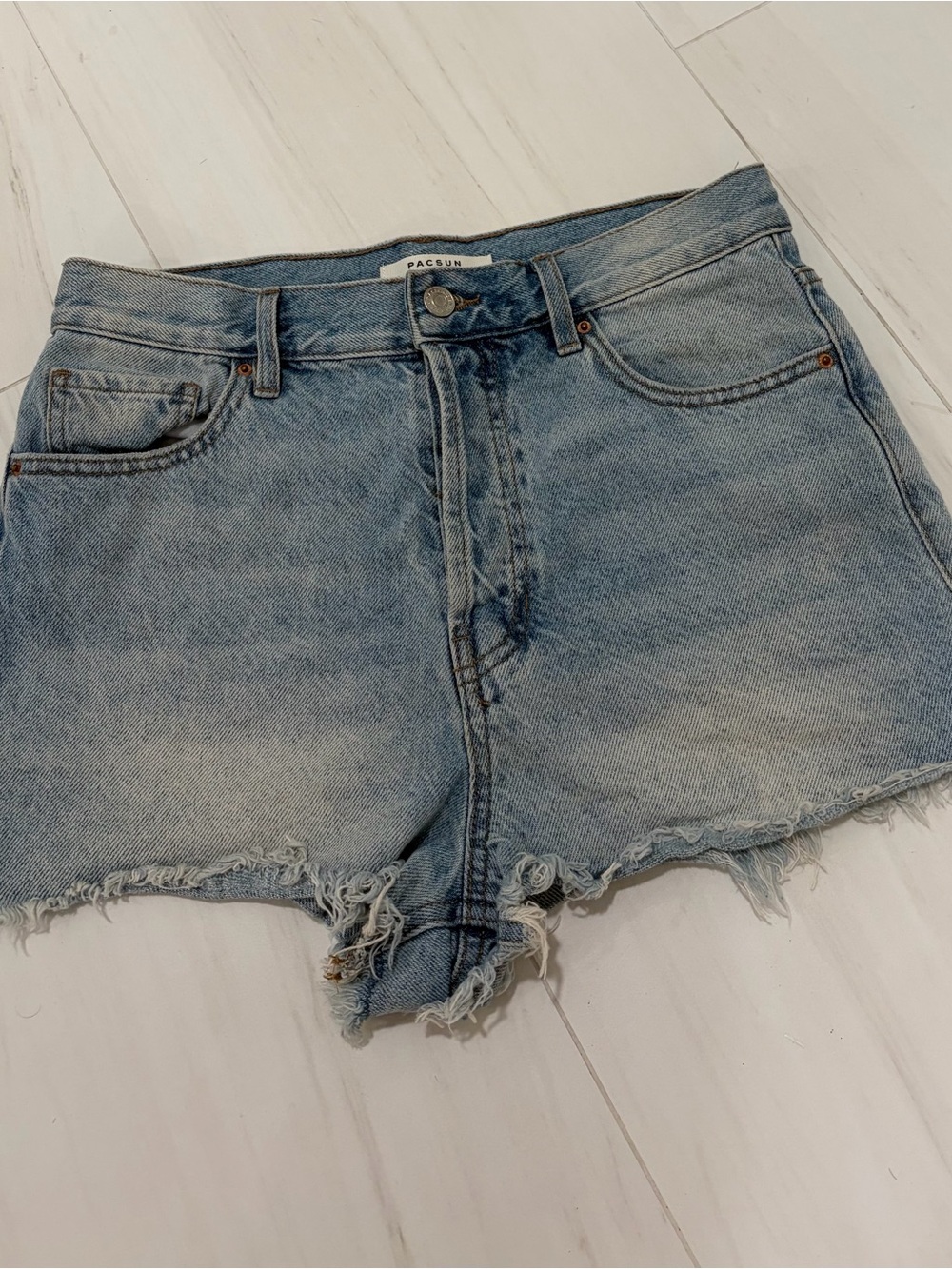 PacSun Vintage High-Rise Denim Shorts